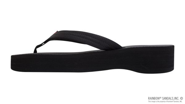 Four Layer Wedge Soft Rubber Top with EVA Filled 3/4 Nylon Strap