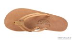 The Sandpiper  Luxury Leather Single Layer Arch Support with 1 Double Narrow Strap