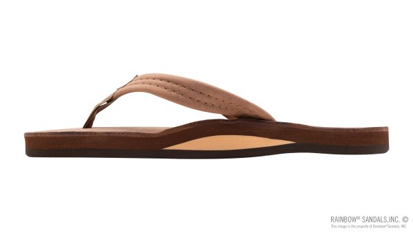 Luxury Leather Single Layer Arch Support with a 3/4 Medium Strap