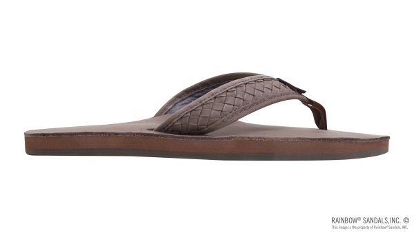 The Bentley Classic Leather Top Sole with 1 Hand Woven Strap