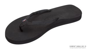 Low Cloud Single Layer Wedge Soft Top with Arch Support and 1 Polyester Strap
