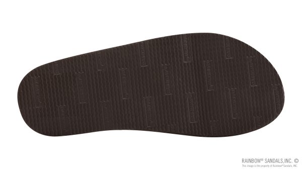 Premier Leather Single Layer Arch Cross Strap Flat Stitch