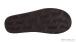Premier Leather Top Sole Single Layer Arch Cross Strap Flat Stitch Slide