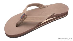 Double Layer Arch Support Premier Leather  3/4 Medium Strap