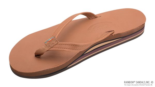 Double Layer Arch Support Classic Leather and 1 Narrow Strap