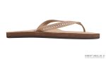 Crystal Collection  Single Layer Arch Support Leather 1 Narrow Strap with Crystals