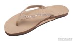 Crystal Collection  Single Layer Arch Support Leather 1 Narrow Strap with Crystals