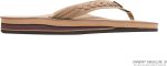 Rainbow Sandals Madison - Double Layer Arch Support with a Braid on a  3/4edium Strap. Sierra Brown. Ladies Small | Sandals