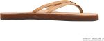 Rainbow Sandals Ladies The Sand Piper Luxury Leather - Single Layer Arch Hand Woven Strap. Buckskin. Ladies. Medium. 6.5-7.5 D(M) US | Flats