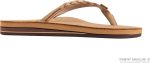 Rainbow Sandals Women's Double Layer Flirty Braidy Premier Leather w/Single Braided Strap. Sierra Brown. Ladies X-Large / 8.5-9.5 B(M) US | Shoes