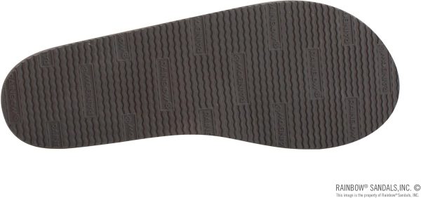 Rainbow Sandals Women's Single Layer Classic Leather w/Double Braided Strap. Tan/Brown. Ladies Small / 5.5-6.5 B(M) US | Flip-Flops
