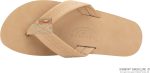 Rainbow Sandals Men's Premier Leather. Sierra Brown. Large / 9.5-15 | Single Layer Wide Strap with Arch | Sandals