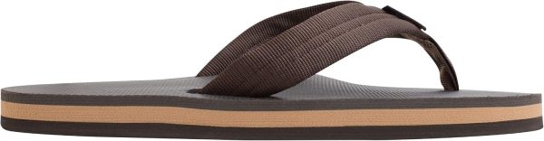 Rainbow Sandals Men's Brown Single Layer Soft Top 1VA Rubber Filled Nylon Strap | Sandals