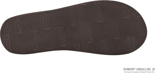 Rainbow Sandals Women's Four Layer Leather Wedge - 3/4trap w/Swarovski Crystals (Ladies X-Large / 8.5-9.5 B(M) US. Dark Brown) | Platforms & Wedges