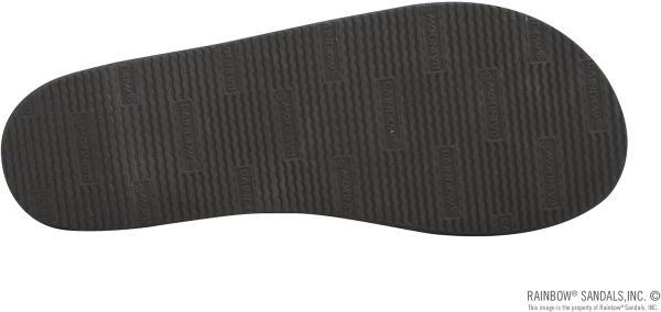 Rainbow Sandals Women's Six Layer Classic Wedge Sandal 1trap. Black. Ladies 115-15 B(M) US | Platforms & Wedges