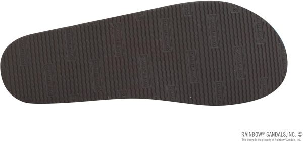 Rainbow Sandals Women's Double Layer Soft Top 1VA Rubber Filled w/Nylon Strap. Brown. Women's Medium / 6.5-7.5 B(M) US | Sandals