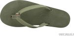 Rainbow Sandals Women's Double Layer Leather Sandal. Forest Green w/Fawn Midsole. Small / 5.5-6.5 B(M) US | Flats
