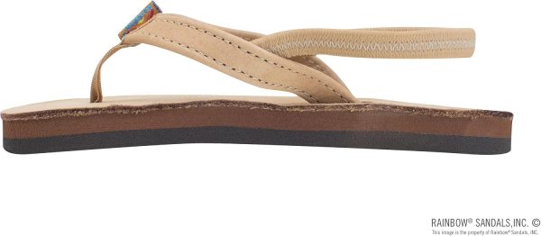 Rainbow Sandals Kid's Premier Leather Narrow Strap Sierra Brown. Kid's 07-08 B(M) US w/Back Strap | Sandals
