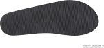 Rainbow Sandals Madison - Single Layer Arch Support with a Braid on a 1arrow Strap. Premier Black. Ladies X-Large | Flip-Flops