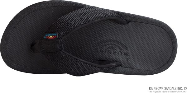 Rainbow Sandals Men's Mariner Orthopedic Rubber Foot Bed w/Arch Support. Dark Brown. Men's 7 D(M) US | Sandals