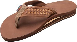 Rainbow Sandals Men's Double Layer Bentley. Redwood. Small / 7.5-8.5 D(M) US | Sandals