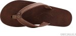 Rainbow Sandals Ladies Luxury Leather - Double Layer Arch Support with  3/4edium Straps. Oak. Ladies Large / 7.5-8.5 | Sandals