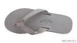 The Catalina Single Layer Arch Support Premier Leather Tapered Strap