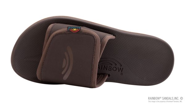 EastCape Slide Men's Molded Rubber Black Adjustable Strap