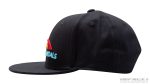 Rainbow Sandals Black 1% Cotton Snap Back Hat
