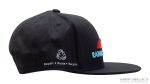 Rainbow Sandals Black 1% Cotton Snap Back Hat