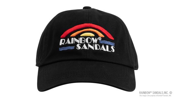 Rainbow Sandals Dad Hat Vintage Logo