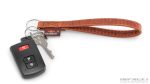 Leather Keychain Loop  Rust