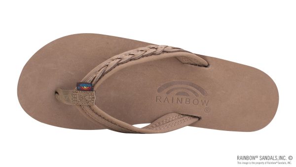 Madison Four Layer Wedge with a 3/4 Medium Braided Strap