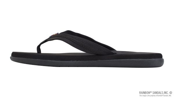 The Paisley C Ladies Soft Top Rubber with a  3/4 Nylon Flirty Braidy Strap