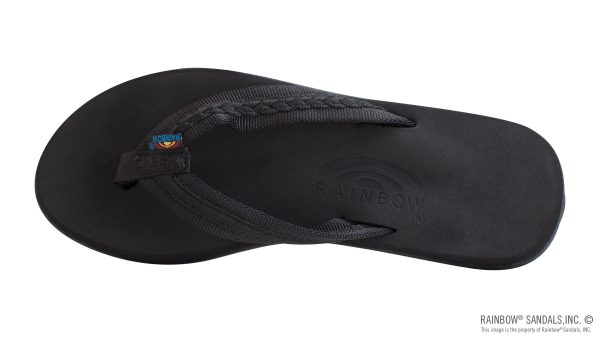 The Paisley C Ladies Soft Top Rubber with a  3/4 Nylon Flirty Braidy Strap