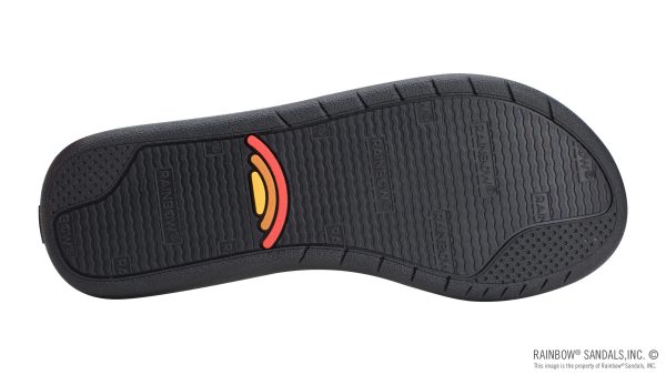 The Paisley C Ladies Soft Top Rubber with a  3/4 Nylon Flirty Braidy Strap