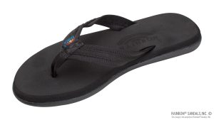 The Paisley C Ladies Soft Top Rubber with a 3/4 Nylon Flirty Braidy Strap