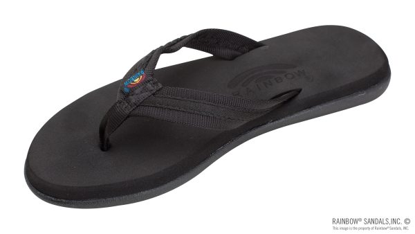 The Paisley C Ladies Soft Top Rubber with a  3/4 Nylon Flirty Braidy Strap