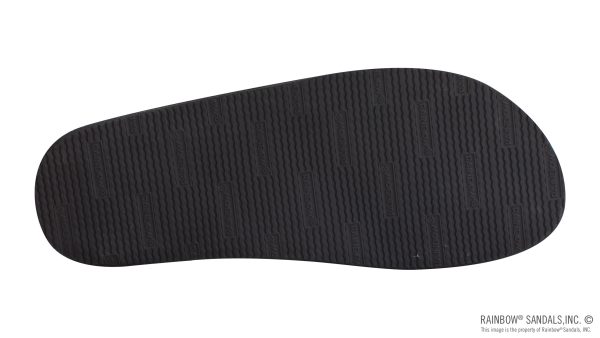 The Rastafarian Single Layer Black Hemp with Rasta Mid Sole
