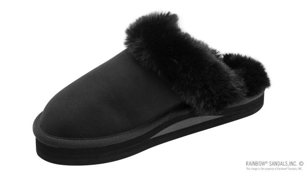 Sunset Snugs Premier Leather. Fleece Lined Slipper