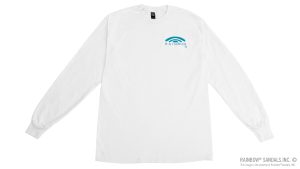 Long Sleeve T-Shirt Logo Front and Back