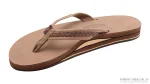 The Willow C Double Layer Arch Support Premier Leather with Inset Double Braided  3/4edium Strap