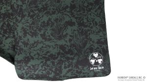 Gerry Lopez Yoga Mat  Black/Green Camo and 27 x 68